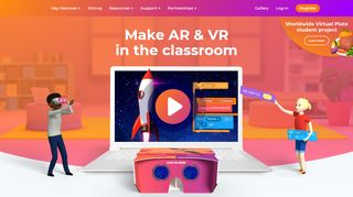 
                            7. CoSpaces Edu: Make AR & VR in the classroom