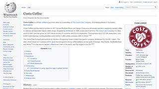 
                            13. Costa Coffee - Wikipedia