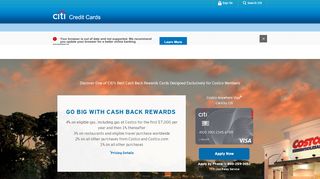 
                            12. Costco Anywhere Visa Card by Citi — Citi.com - Citibank