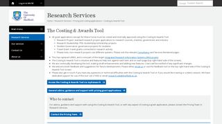 
                            12. Costing & Awards Tool - Pricing and costing applications - Research ...
