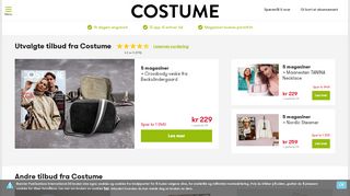 
                            1. Costume-abonnement – se de gode tilbudene her | Bonniershop