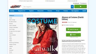 
                            6. Costume (Danish Edition) abonnement – Abonnere på Costume ...
