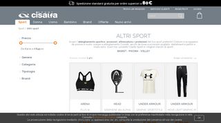 
                            3. Costumi e abbigliamento nuoto, Crossfit e altri sport | Cisalfa Sport