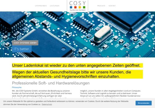 
                            5. Cosy Systeme GmbH - Ihr ganzheitlicher IT-DienstleisterCosy ...