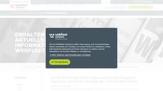 
                            11. CoTrIS-APP bringt Trailer-Daten von Schmitz Cargobull Telematics ...
