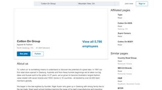 
                            8. Cotton On Group | LinkedIn