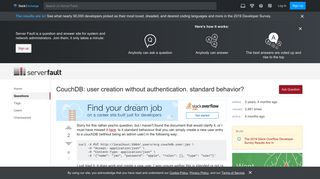 
                            8. CouchDB: user creation without authentication. standard behavior ...