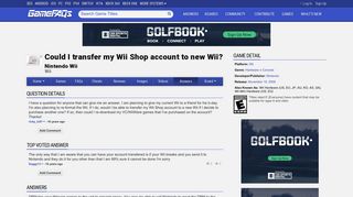 
                            7. Could I transfer my Wii Shop account to new Wii? - ...