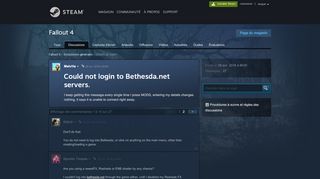 
                            10. Could not login to Bethesda.net servers. :: Fallout 4 Discussions ...