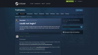 
                            12. could not login? :: Trailmakers Bug Reports - Steam ...