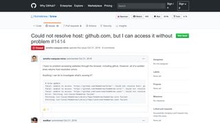 
                            5. Could not resolve host: github.com, but I can access it without problem ...