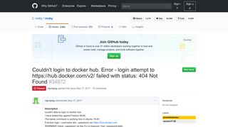 
                            11. Couldn't login to docker hub. Error - login attempt to https://hub.docker ...