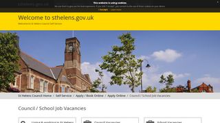 
                            11. Council / School Job Vacancies - sthelens.gov.uk