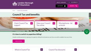 
                            11. Council Tax and benefits | London Borough of Hounslow