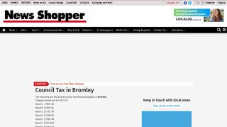 
                            12. Council Tax in Bromley - News Shopper