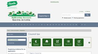 
                            5. Council tax | London Borough of Bromley