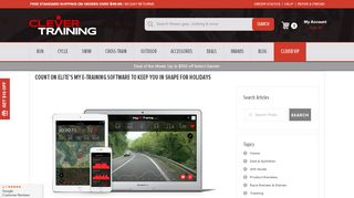 
                            11. Count on Elite's My E-Training Software to Keep You in Shape for ...