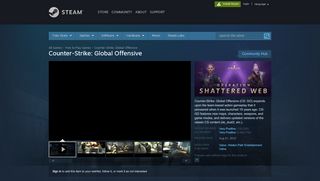 
                            4. Counter-Strike: Global Offensive on Steam