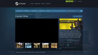 
                            6. Counter-Strike on Steam