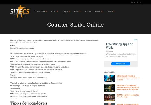
                            5. Counter-Strike Online - SITE CS - Counter-Strike