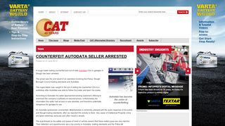 
                            4. COUNTERFEIT AUTODATA SELLER ARRESTED | CAT ...