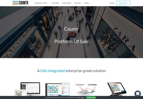 
                            4. Countr POS: Point of Sale Software for iPad, Android Tablet, or PC