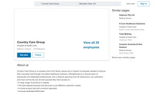 
                            12. Country Care Group | LinkedIn
