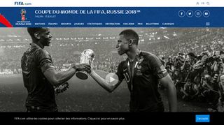 
                            1. Coupe du Monde de la FIFA, Russie 2018™ - FIFA.com