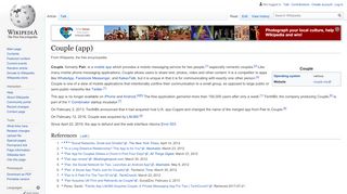 
                            7. Couple (app) - Wikipedia