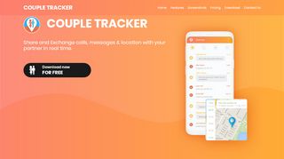 
                            3. Couple Tracker - Cell phone tracker and monitor for Android