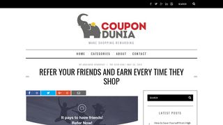 
                            1. CouponDunia Referral Code: Claim Your Joining Bonus