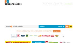 
                            2. Coupons und Gutscheine zum Ausdrucken | couponplatz.de