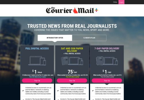 
                            6. Couriermail.com.au | Subscribe to The Courier Mail for exclusive ...