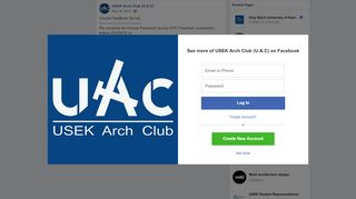 
                            13. Course Feedback Survey... - USEK Arch Club (U.A.C) | ...
