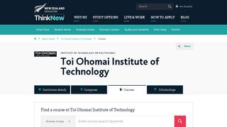 
                            12. Courses at Toi Ohomai Institute of Technology | New Zealand ...