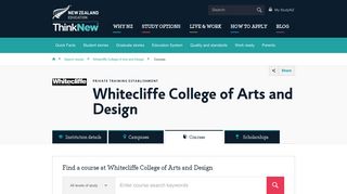 
                            8. Courses at Whitecliffe College of Arts and Design | New Zealand ...