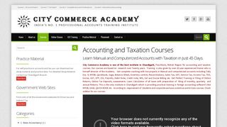 
                            6. Courses | City Commerce Academy