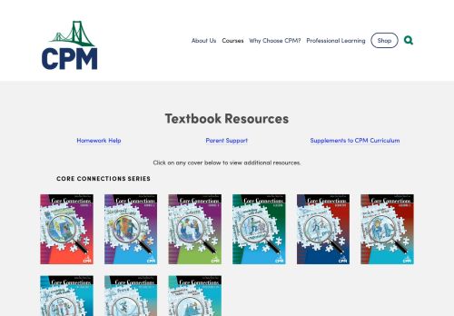 
                            3. Courses — CPM Educational Program
