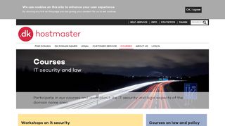 
                            7. Courses | DK Hostmaster