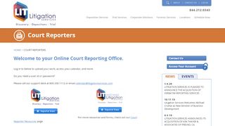 
                            4. Court Reporters - Litigation Services