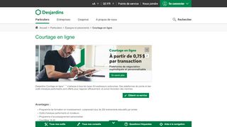 
                            8. Courtage en ligne Disnat | Desjardins