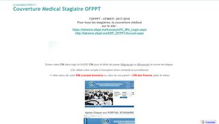 
                            6. Couverture Medical Stagiaire OFPPT - Google Sites