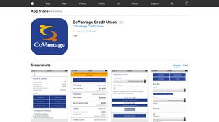 
                            5. CoVantage Credit Union on the App Store - iTunes - Apple