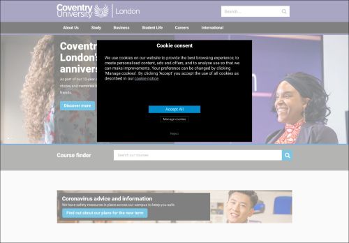 
                            8. Coventry University London