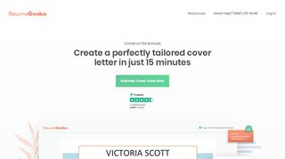 
                            8. Cover Letter Builder | Easy to Use, Done in 15 Minutes | ...