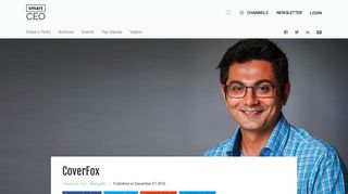 
                            8. CoverFox - SmartCEO