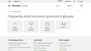 
                            3. CoverMe Claims Information