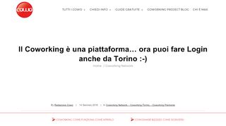 
                            4. Coworking Cowo® Torino/Login