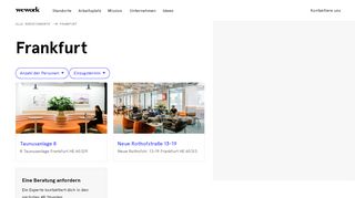 
                            3. Coworking-Räume Frankfurt | WeWork