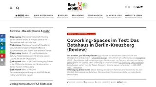 
                            13. Coworking-Spaces im Test: Das Betahaus in Berlin-Kreuzberg | Best ...